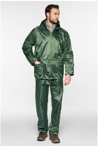 Completo SOCIM impermeabile giacca + pantalone nylon/PVC